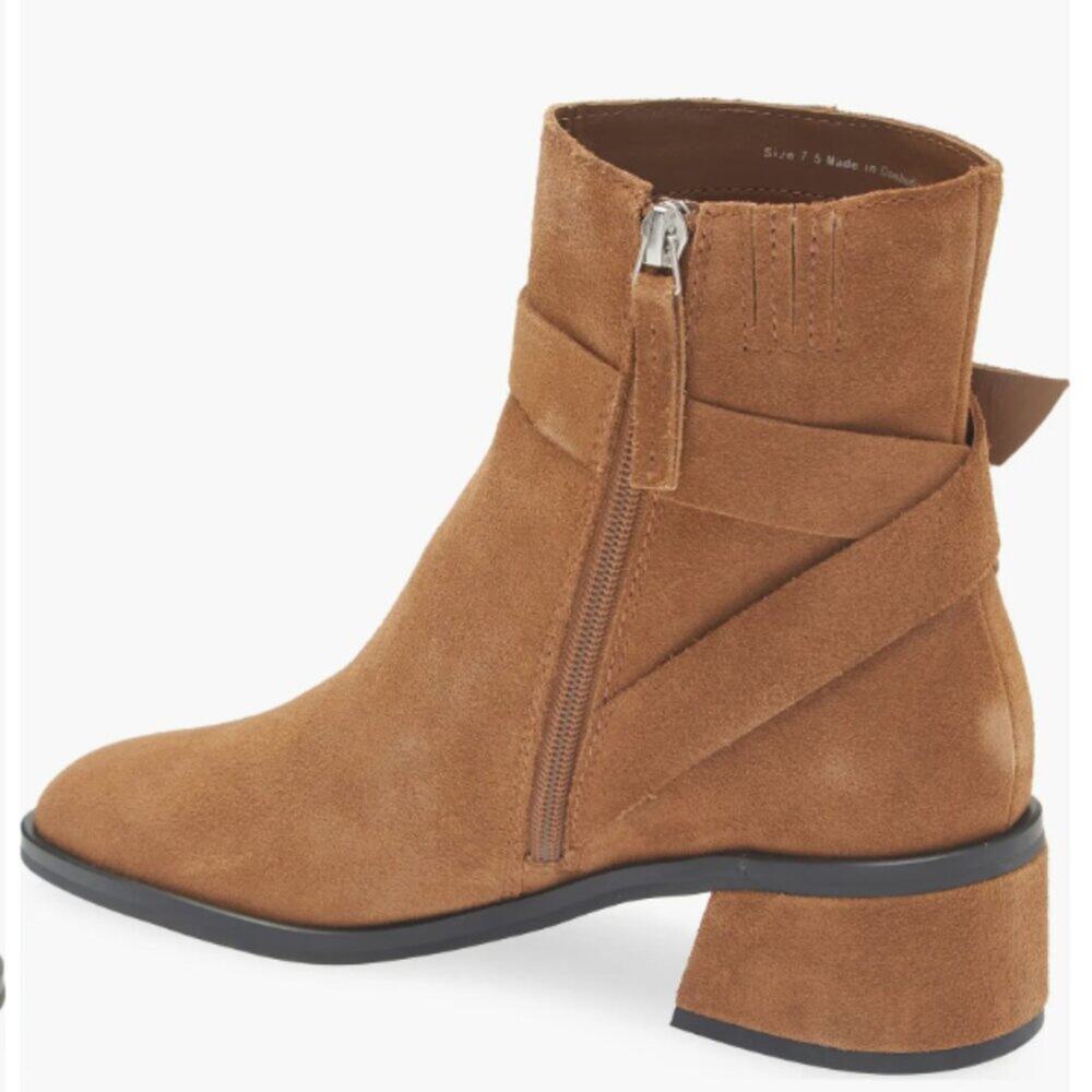 Dolce Vita Leland Suede Block Heel Boot Size 9.5 New - Picture 2 of 12